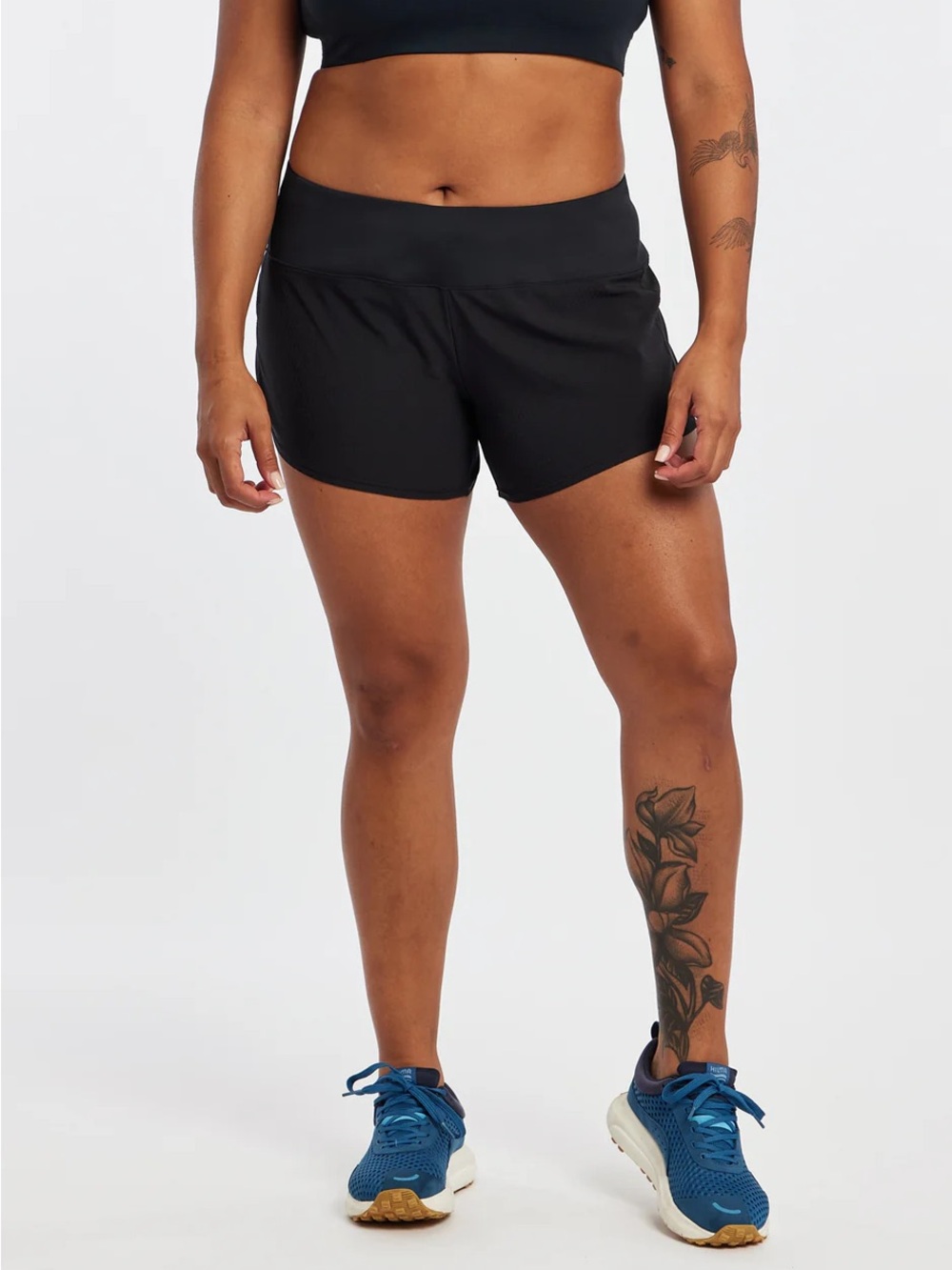 Oiselle Women’s Black Roga Running Shorts